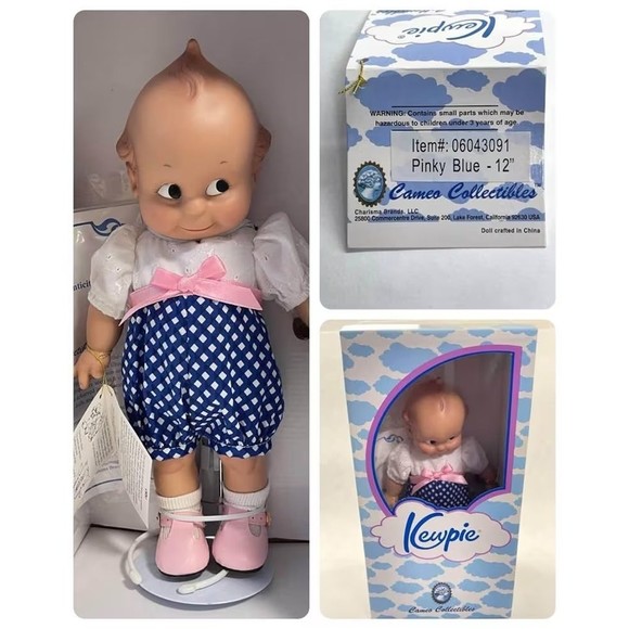 Toys Vintage Cameo Collectibles Kewpie Doll Pinky Blue Doll Original